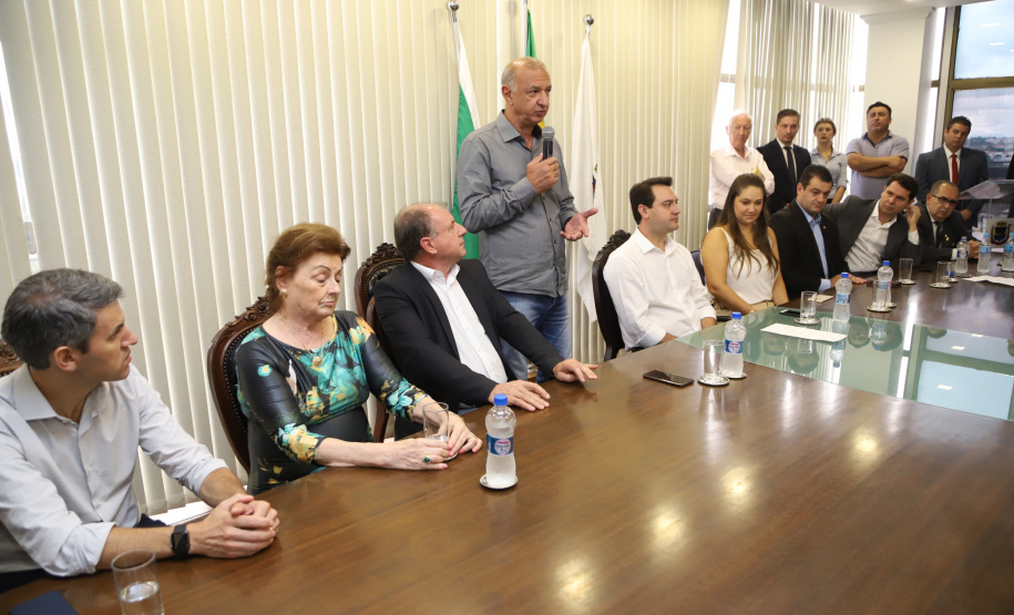 Governador Carlos Massa Ratinho Junior libera recursos para pavimentação asfáltica em Araucária. - Araucária, 20/03/2019 - Foto: José Fernando Ogura/ANPr