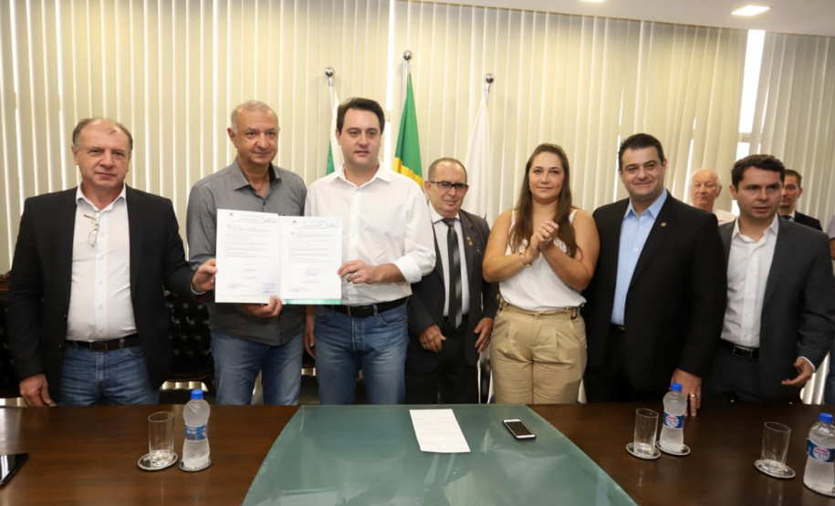 Governador Carlos Massa Ratinho Junior libera recursos para pavimentação asfáltica em Araucária. - Araucária, 20/03/2019 - Foto: Rodrigo Félix Leal