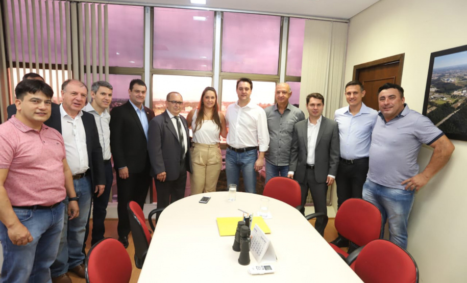 Governador Carlos Massa Ratinho Junior libera recursos para pavimentação asfáltica em Araucária. - Araucária, 20/03/2019 - Foto: Rodrigo Félix Leal