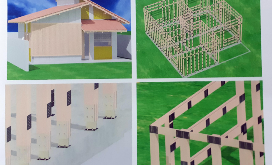 Uma professora e um estudante do Programa de Pós-graduação em Engenharia Civil, do Centro de Tecnologia e Urbanismo (CTU), acabam de receber a Carta Patente do Instituto Nacional de Propriedade Industrial (INPI) de um sistema construtivo inovador, direcionado a habitações populares, que une economia e sustentabilidade