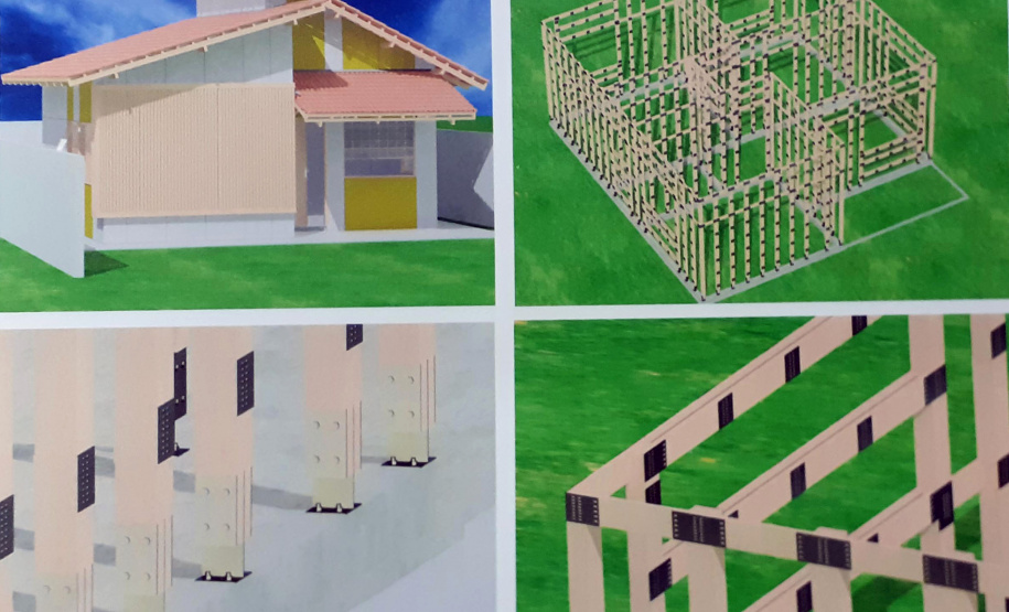 Uma professora e um estudante do Programa de Pós-graduação em Engenharia Civil, do Centro de Tecnologia e Urbanismo (CTU), acabam de receber a Carta Patente do Instituto Nacional de Propriedade Industrial (INPI) de um sistema construtivo inovador, direcionado a habitações populares, que une economia e sustentabilidade