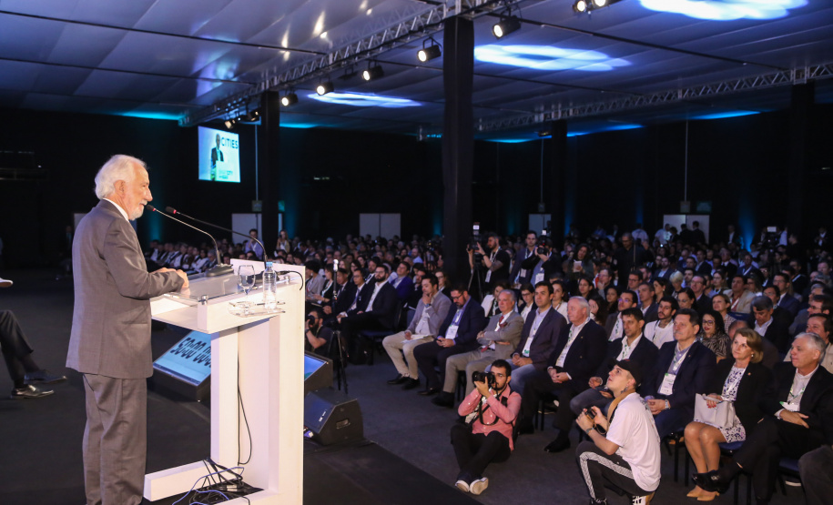 Vice governador Darci Piana participa da segunda edição do Smart City Expo Curitiba 2019. Maior evento de cidades inteligentes do mundo, o Smart City acontece na Expo Barigui. Curitiba, 21/03/2019 - Foto: Gilson Abreu/ANPr