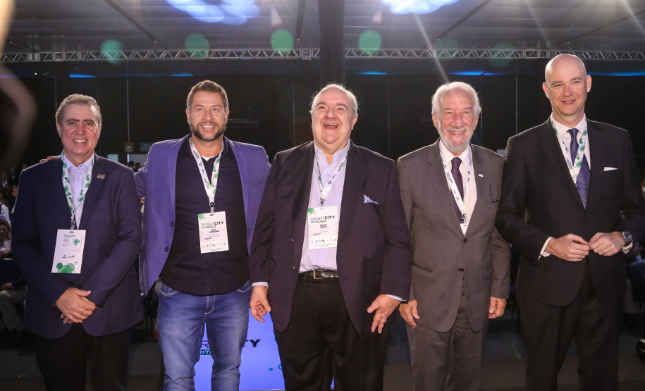 Vice governador Darci Piana participa da segunda edição do Smart City Expo Curitiba 2019. Maior evento de cidades inteligentes do mundo, o Smart City acontece na Expo Barigui. Curitiba, 21/03/2019 - Foto: Gilson Abreu/ANPr