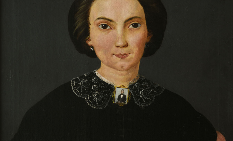 Joaquina Correia Guimarães (Sra. José Matias de Abreu). Óleo sobre tela. 88 x 74 cm. Foto: Kraw Penas/SECC