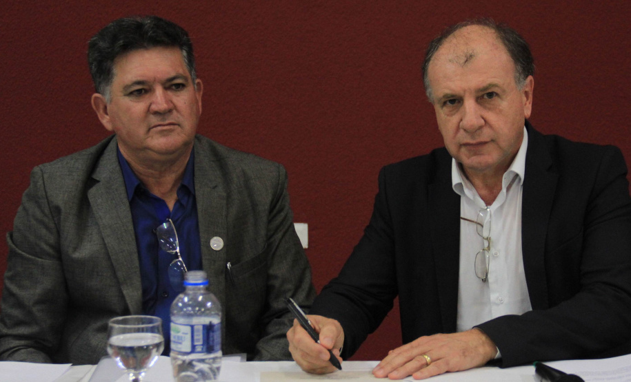 O secretário estadual do Desenvolvimento Urbano, João Carlos Ortega, empossou nesta quinta-feira (21) o secretário-executivo do Conselho Estadual das Cidades (ConCidades), Orlando Bonette. Foto: SEDU