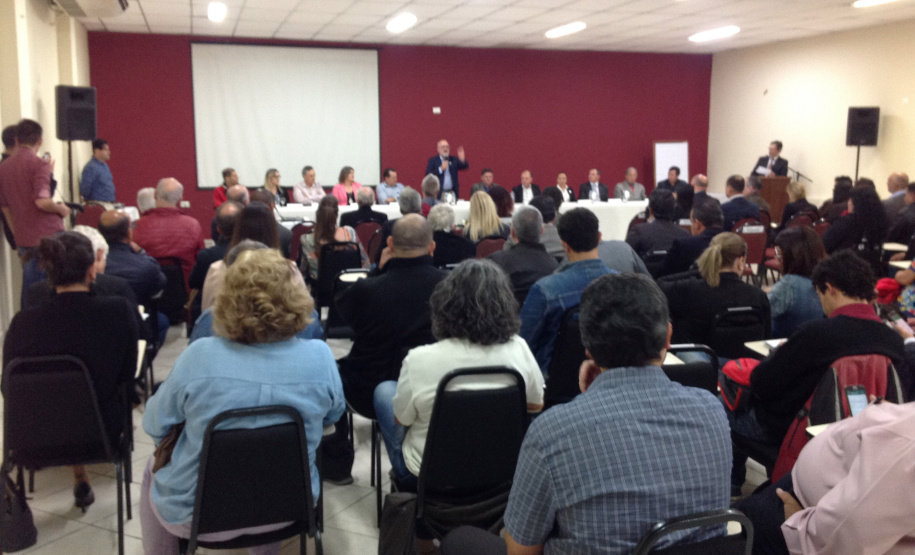 O secretário estadual do Desenvolvimento Urbano, João Carlos Ortega, empossou nesta quinta-feira (21) o secretário-executivo do Conselho Estadual das Cidades (ConCidades), Orlando Bonette. Foto: SEDU