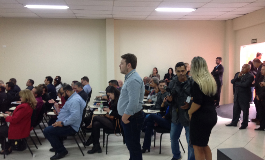 O secretário estadual do Desenvolvimento Urbano, João Carlos Ortega, empossou nesta quinta-feira (21) o secretário-executivo do Conselho Estadual das Cidades (ConCidades), Orlando Bonette. Foto: SEDU