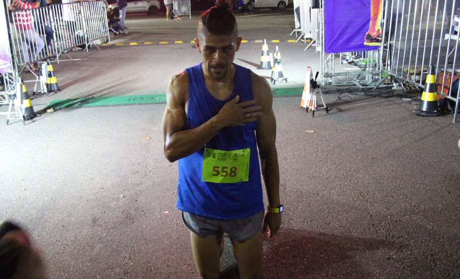 Corrida Noturna da PM tem mais de 500 participantes em Araucária (PR), na RMC. Foto: Soldado Fernando Chauchuti