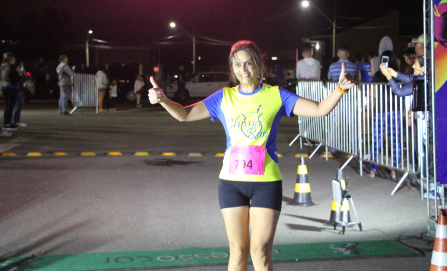 Corrida Noturna da PM tem mais de 500 participantes em Araucária (PR), na RMC. Foto: Soldado Fernando Chauchuti