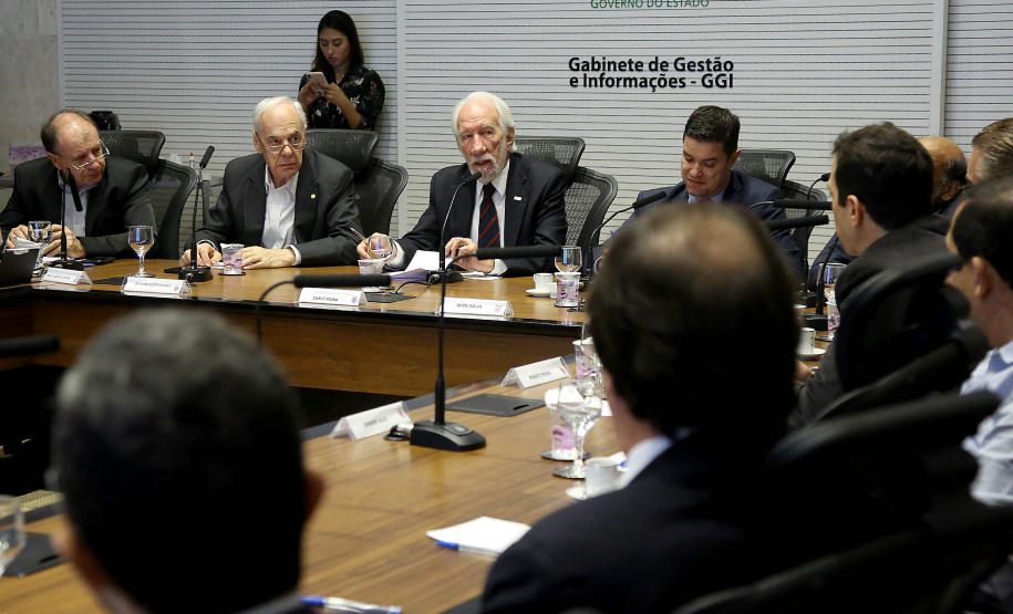Vice-governador Darci Piana coordena Reunião com Secretariado, com a apresentação da Secretaria da Educação. - Curitiba, 26/03/2019 - Foto: Jaelson Lucas/ANPr