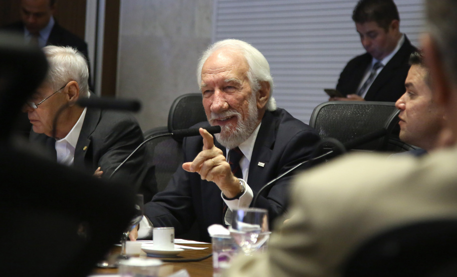 Vice-governador Darci Piana coordena Reunião com Secretariado, com a apresentação da Secretaria da Educação. - Curitiba, 26/03/2019 - Foto: Jaelson Lucas/ANPr