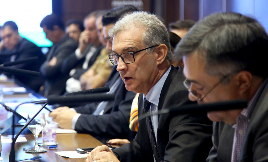 Vice-governador Darci Piana coordena Reunião com Secretariado, com a apresentação da Secretaria da Educação. - Curitiba, 26/03/2019 - Foto: Jaelson Lucas/ANPr