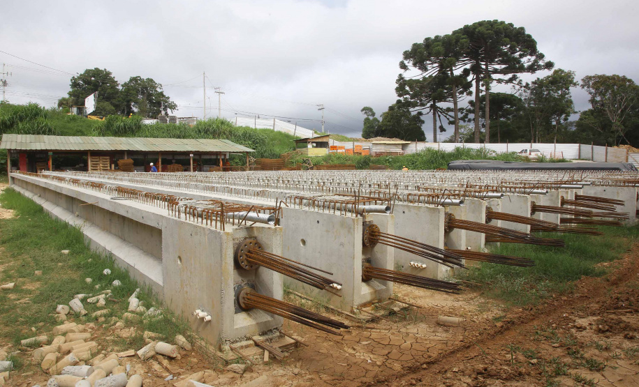 Rodovia da Uva - Obras - Colombo. Foto: Jaelson Lucas/ANPr