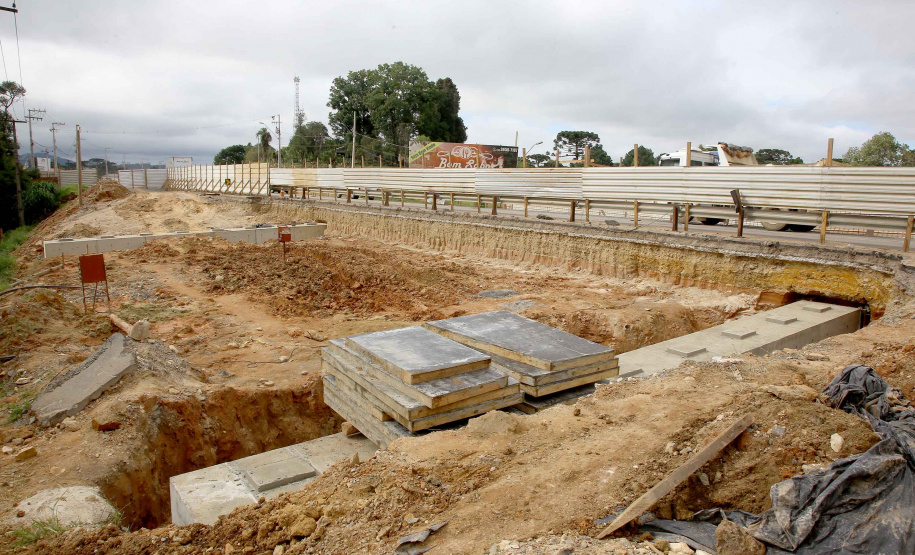 Rodovia da Uva - Obras - Colombo. Foto: Jaelson Lucas/ANPr