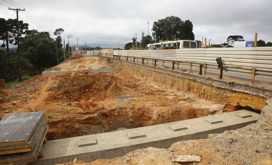 Rodovia da Uva - Obras - Colombo. Foto: Jaelson Lucas/ANPr