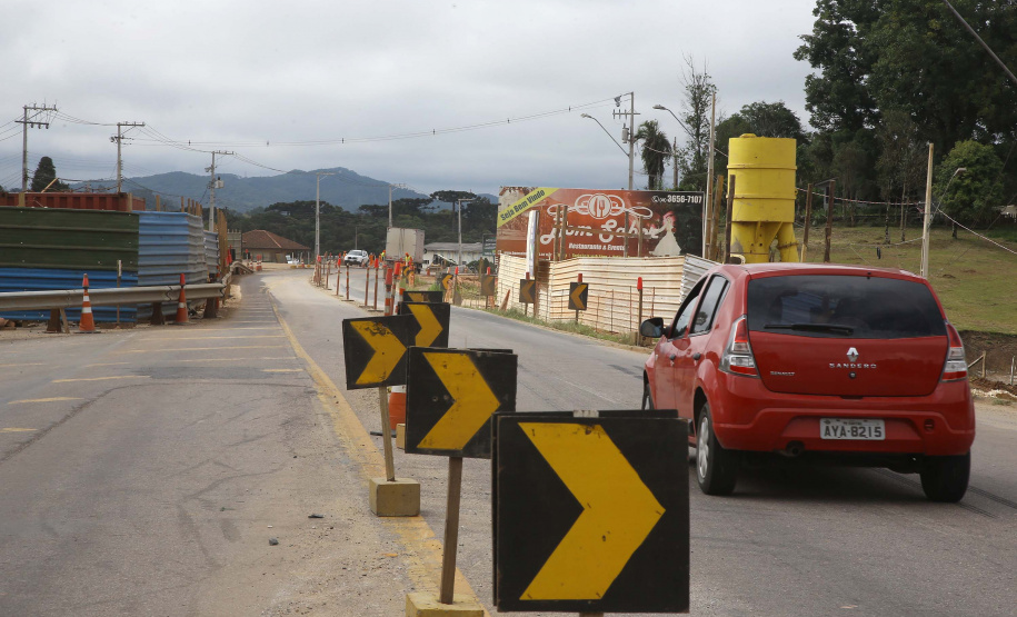 Rodovia da Uva - Obras - Colombo. Foto: Jaelson Lucas/ANPr