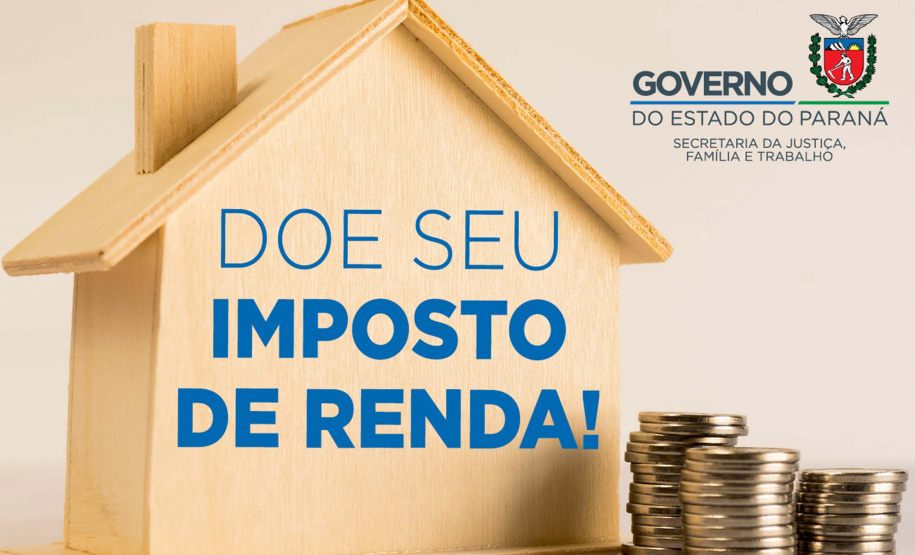 Doe parte do IR para atendimento a crianças e adolescentes