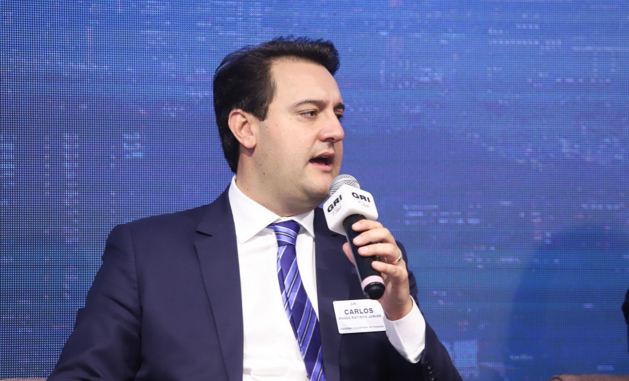 Governador Carlos Massa Ratinho Júnior participa da 3ª edição do evento GRI PPPs e Concessões Brasil, em São Paulo.
São Paulo, 28/03/2019 - Foto: Rodrigo Félix Leal/ANPr