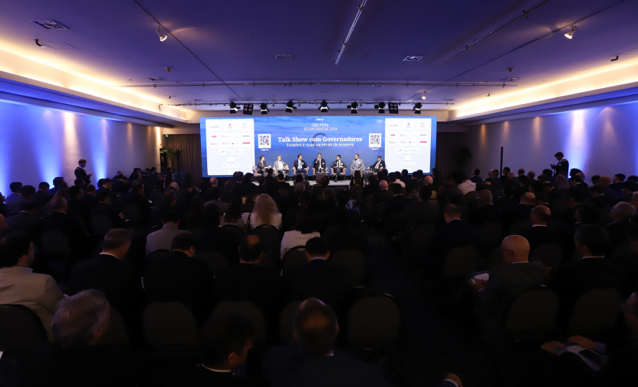 Governador Carlos Massa Ratinho Júnior participa da 3ª edição do evento GRI PPPs e Concessões Brasil, em São Paulo.
São Paulo, 28/03/2019 - Foto: Rodrigo Félix Leal/ANPr