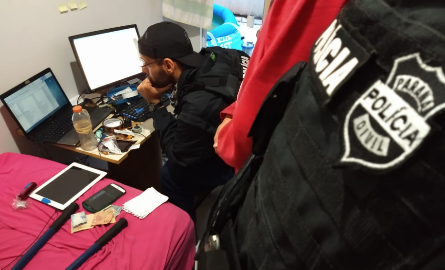 Polícia prende seis pessoas por crime sexual na internet. Foto: Polícia Civil