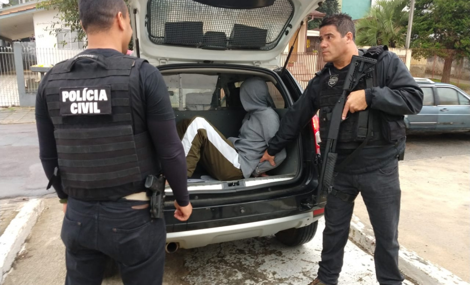 Polícia prende seis pessoas por crime sexual na internet. Foto: Polícia Civil