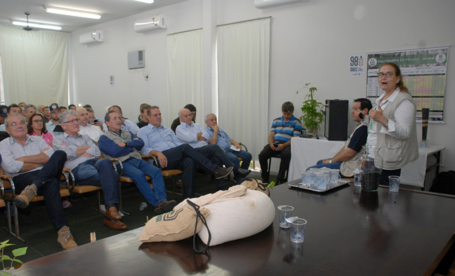 O secretário estadual da Agricultura e do Abastecimento, Norberto Ortigara, participou nesta quinta-feira (28) em Ponta Grossa do lançamento da cultivar de feijão-preto IPR Urutau, elaborada pelo Instituto Agronômico do Paraná (Iapar). - Ponta Grossa, 28/03/2019 - Foto: Edino Ferreira da Silva/ Iapar