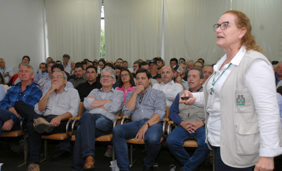 O secretário estadual da Agricultura e do Abastecimento, Norberto Ortigara, participou nesta quinta-feira (28) em Ponta Grossa do lançamento da cultivar de feijão-preto IPR Urutau, elaborada pelo Instituto Agronômico do Paraná (Iapar). - Ponta Grossa, 28/03/2019 - Foto: Edino Ferreira da Silva/ Iapar