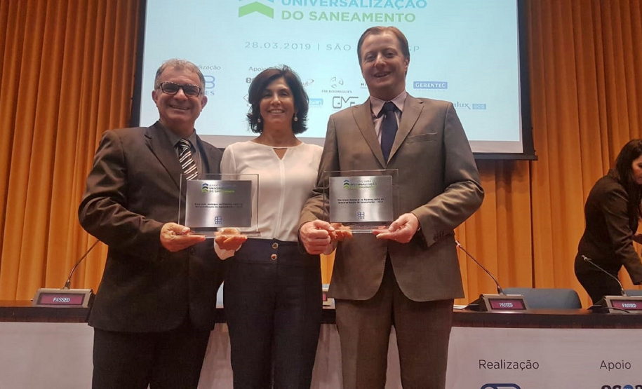 Na véspera de completar seu 326º aniversário, Curitiba foi a única capital do Brasil a ser premiada com a mais alta pontuação do II Ranking Abes da Universalização do Saneamento.  Curitiba, 28/03/2019  -  Foto: Divulgação Sanepar