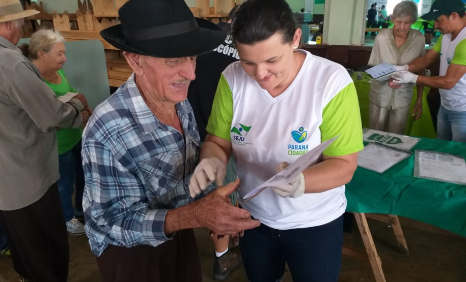 Paraná Cidadão promove cidadania em Porto Barreiro - Porto Barreiro, 29/03/2019 - Foto: Divulgação SEJUF