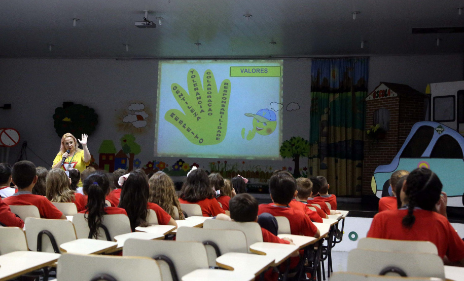 Escola de trânsito do DER. Foto: Gilson Abreu/ANPr