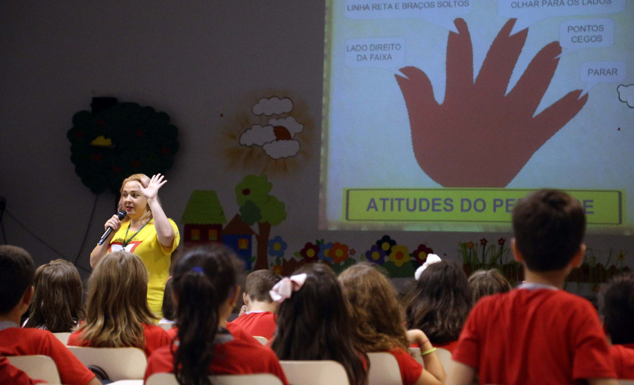 Escola de trânsito do DER. Foto: Gilson Abreu/ANPr