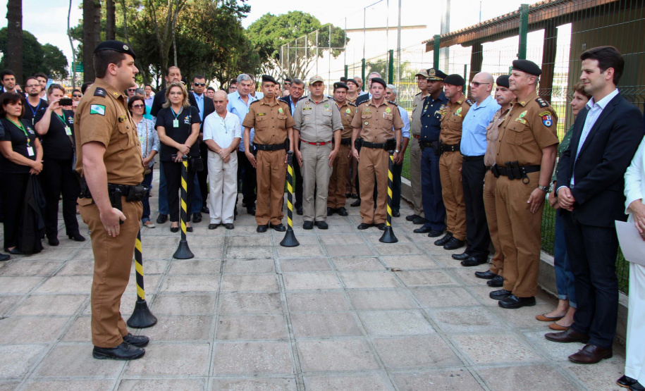 02-04-2019 Inauguração da Nova Sede da 1ª Cia do 13º BPM Curitiba, 02 de abril de 2019. Inauguração da Nova Sede da 1ª Cia do 13º BPM - Curitiba, 02/04/2019 - Foto: Soldado Amanda Morais