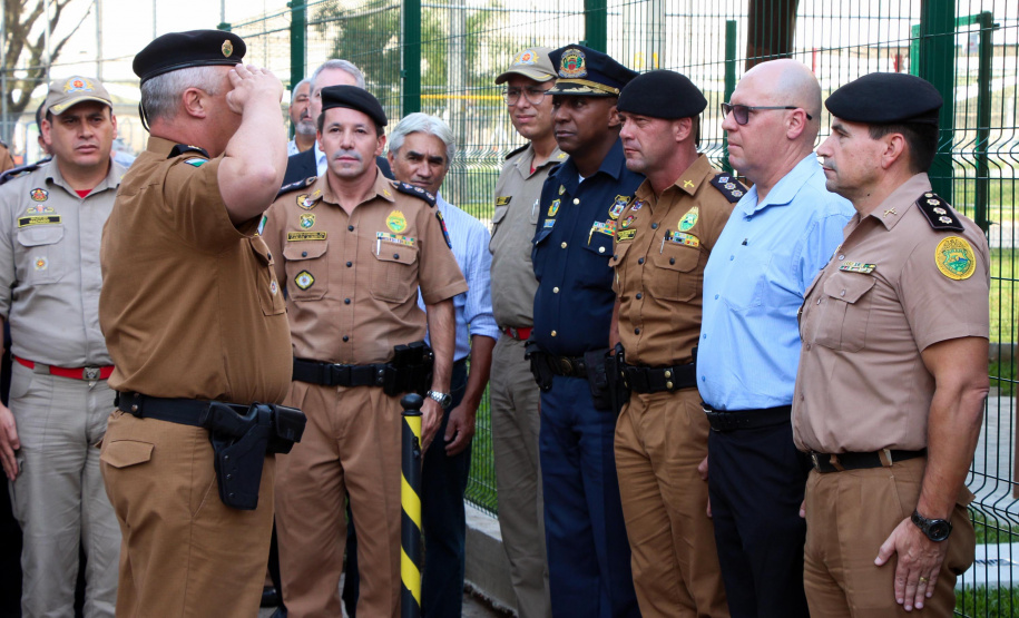 02-04-2019 Inauguração da Nova Sede da 1ª Cia do 13º BPM Curitiba, 02 de abril de 2019. Inauguração da Nova Sede da 1ª Cia do 13º BPM - Curitiba, 02/04/2019 - Foto: Soldado Amanda Morais
