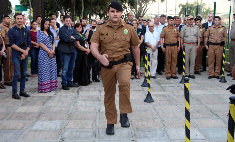 02-04-2019 Inauguração da Nova Sede da 1ª Cia do 13º BPM Curitiba, 02 de abril de 2019. Inauguração da Nova Sede da 1ª Cia do 13º BPM - Curitiba, 02/04/2019 - Foto: Soldado Amanda Morais