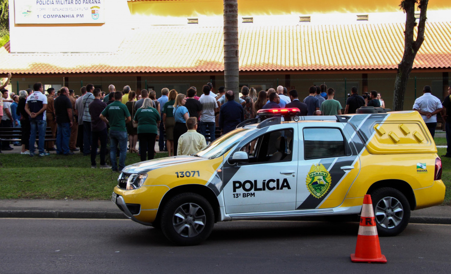 02-04-2019 Inauguração da Nova Sede da 1ª Cia do 13º BPM Curitiba, 02 de abril de 2019. Inauguração da Nova Sede da 1ª Cia do 13º BPM - Curitiba, 02/04/2019 - Foto: Soldado Amanda Morais