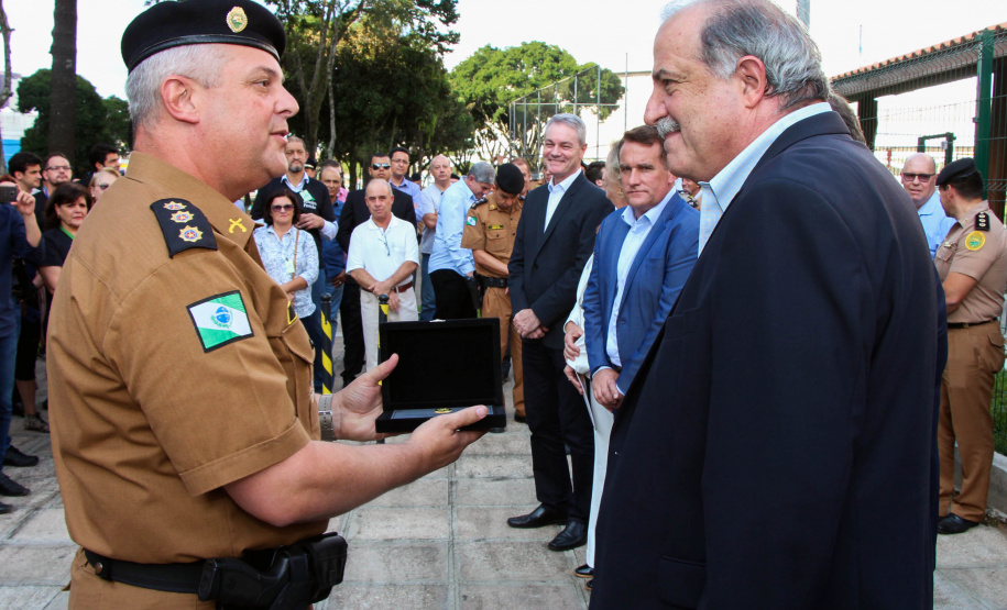 02-04-2019 Inauguração da Nova Sede da 1ª Cia do 13º BPM Curitiba, 02 de abril de 2019. Inauguração da Nova Sede da 1ª Cia do 13º BPM - Curitiba, 02/04/2019 - Foto: Soldado Amanda Morais