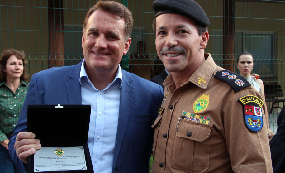 02-04-2019 Inauguração da Nova Sede da 1ª Cia do 13º BPM Curitiba, 02 de abril de 2019. Inauguração da Nova Sede da 1ª Cia do 13º BPM