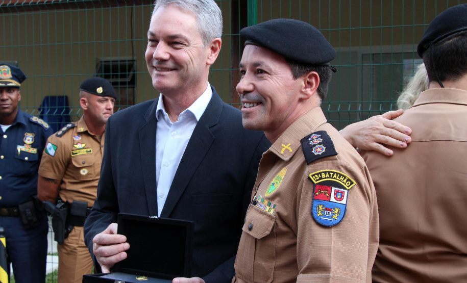 02-04-2019 Inauguração da Nova Sede da 1ª Cia do 13º BPM Curitiba, 02 de abril de 2019. Inauguração da Nova Sede da 1ª Cia do 13º BPM - Curitiba, 02/04/2019 - Foto: Soldado Amanda Morais