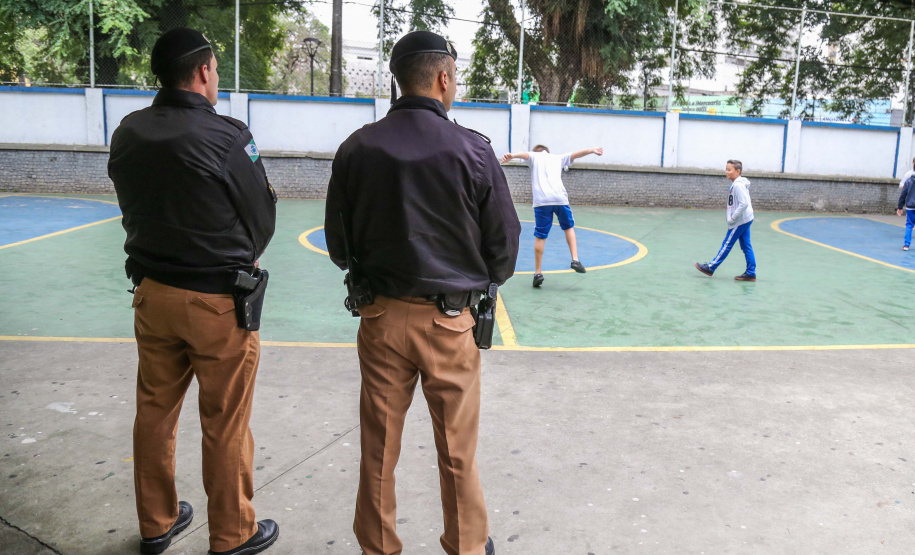 Programa Escola Segura abre vagas para militares na RMC. Foto: Geraldo Bubniak/ANPr