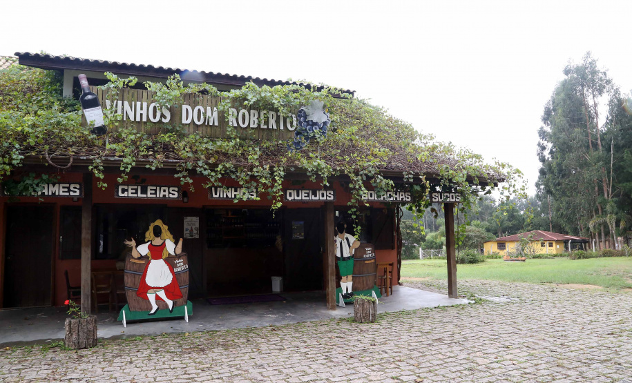 Rota do Vinho. Colônia MerglhãoGilson Abreu/ANPr