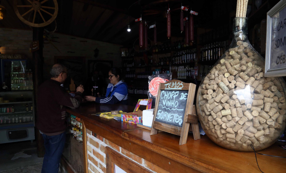 Rota do Vinho. Colônia MerglhãoGilson Abreu/ANPr