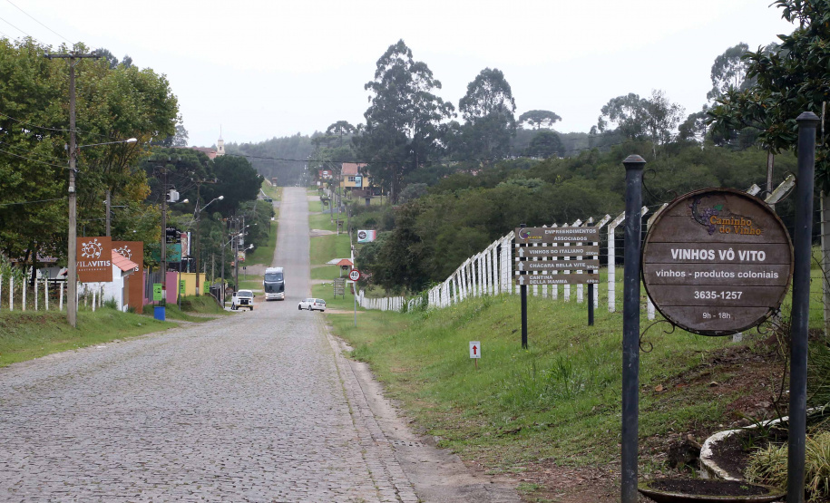 Rota do Vinho. Colônia MerglhãoGilson Abreu/ANPr