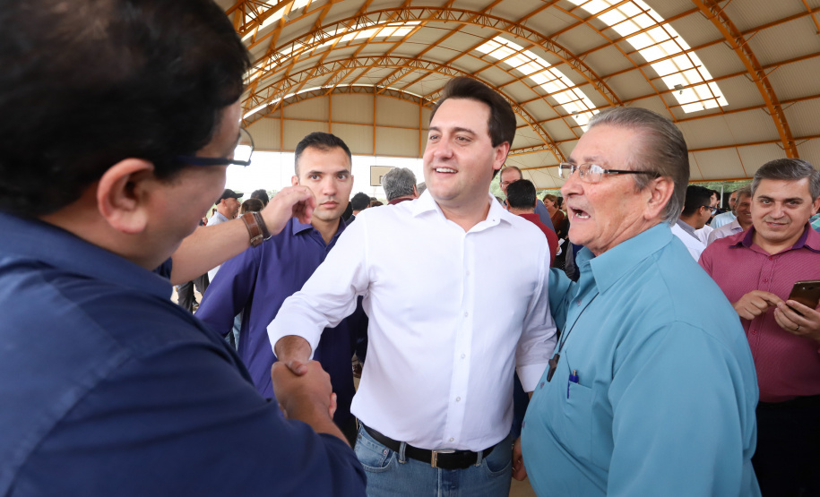 Governador Carlos Massa Ratinho Júnior inaugura em Guarapuava a nova sede do Colégio Estadual Leni Marlene Jacob  -  Guarapuava, 04/04/2019  -  Foto: Rodrigo Felix Leal/ANPr
