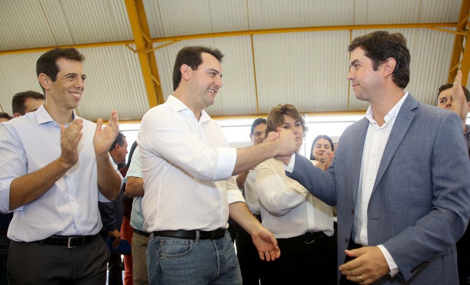 |Governador Carlos Massa Ratinho Júnior inaugura em Guarapuava a nova sede do Colégio Estadual Pedro Carli  -  Guarapuava, 04/04/2019  -  Foto: Jaelson Lucas/ANPr