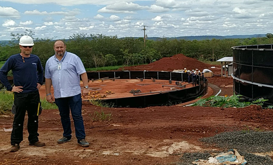 Duas novas estações de tratamento de esgoto implantadas pela Sanepar no Oeste do Estado atendem à diretriz da empresa de modernizar o sistema de coleta e tratamento com alternativas mais eficientes. A estação de Santa Helena será concluída em maio e a do Rio Toledo, que atende 65 mil pessoas da região Sul da cidade, já está em operação. Foto: Divulgação Sanepar