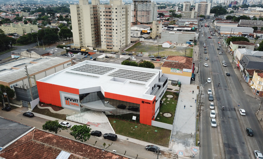 A Copel já concluiu a centralização de todas as suas unidades de operações e serviços que ficavam no interior do Paraná. As equipes agora trabalham concentradas no polo Smart Copel, construído no bairro Novo Mundo, em Curitiba.  -  Curitiba, 05/04/2019  -  Foto: Dani Catisti/Copel