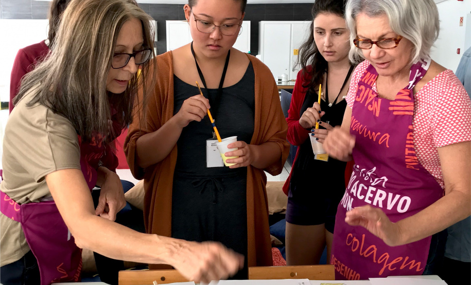 Quem visitar o Museu Oscar Niemeyer neste domingo (7) poderá participar de duas oficinas. A primeira, denominada “Qi Baishi”, trabalhará a técnica de pintura com tinta nanquim. - Foto: Divulgação MON