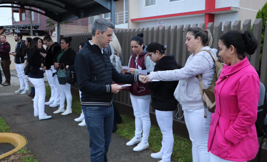 Entrou em operação nesta segunda-feira (08) a linha Tubo Ferrari/Hospital do Rocio, que permitirá a ligação ao Hospital, em Campo Largo, saindo da Estação Tubo Ferrari. Foto: COMEC