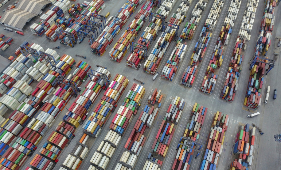 04/2019 - Porto de Paranaguá. Foto: José Fernando Ogura/ANPr