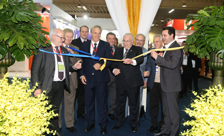 Governador Carlos Massa Ratinho Júnior abre a Mercosuper 2019 -  38ª Feira e Convenção Paranaense de Supermercados  -  Pinhais, 09/04/2019  -  Foto: Gilson Abreu/ANPr